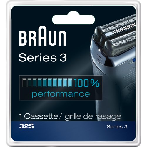Braun Series 3 Replacement Head 32S, Silver, 1 Count image